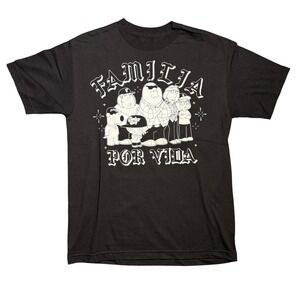 Famous Stars Straps Family Guy Familia RARE 2014 T-Shirt Black Mens Size Medium